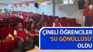 ilkokul öğrencileri 'Su gönüllüsü' oldu