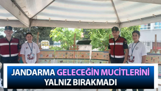 Jandarma geleceğin mucitlerini yalnız bırakmadı