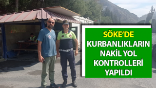 Kurbanlıkların nakil yol kontrolleri yapıldı