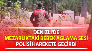 Mezarlıktaki bebek ağlama sesi ihbarı polisi harekete geçirdi