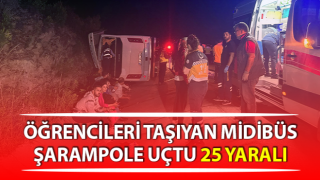 Muğla’da trafik kazası: 25 yaralı