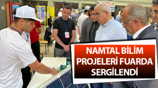 NAMTAL bilim projeleri fuarda sergilendi