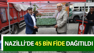 Nazilli’de 45 bin fide dağıtıldı