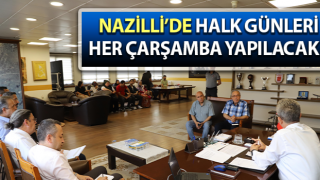 Nazilli’de halk günleri her Çarşamba yapılacak