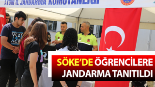 Söke’de öğrencilere jandarma tanıtıldı