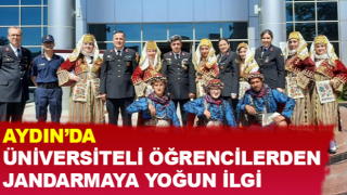 Üniversitelilerden jandarmaya yoğun ilgi