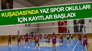 Yaz spor okulları için kayıtlar başladı