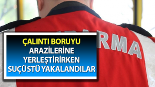 Aydın’da 8 adet su borusunu çalan 2 şüpheli yakalandı