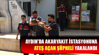 Aydın'da akaryakıt istasyonuna ateş açan şüpheli yakalandı