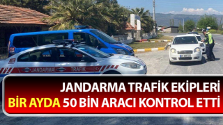 Aydın’da bir ayda 50 bin araç kontrol edildi