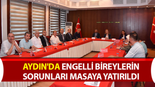 Aydın'da engelli bireylerin sorunları konuşuldu