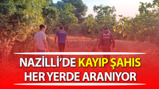 Aydın’da kayıp şahıs her yerde aranıyor