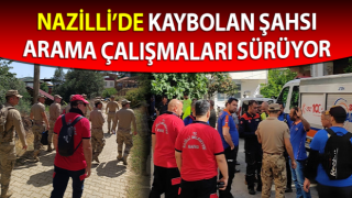 Aydın’da kayıp şahsı arama çalışmaları devam ediyor