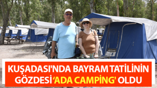 Bayram tatilinin gözdesi ‘Ada Camping' oldu