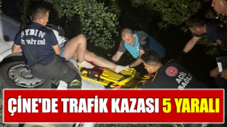 Çine'de trafik kazası: 5 yaralı