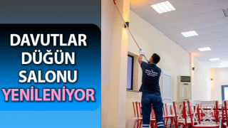 Davutlar Düğün Salonu yenileniyor