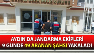 Jandarma 9 günde 49 aranan şahsı yakaladı