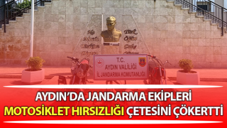 Jandarma ekipleri motosiklet hırsızlığı çetesini çökertti