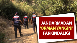 Jandarmadan ‘orman yangını' farkındalığı