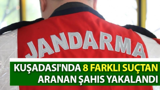 Kuşadası'nda hapis ceza ile aranan şahıs yakalandı