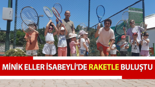 Minik eller İsabeyli'de raketle buluştu