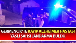 Alzheimer hastası yaşlı şahsı jandarma buldu