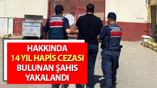 Aydın’da 14 yıl hapis cezası bulunan şahıs yakalandı