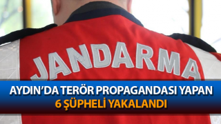 Aydın’da 6 şüpheli şahıs kıskıvrak yakalandı