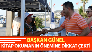 Başkan Günel, kitap okumanın önemine dikkat çekti