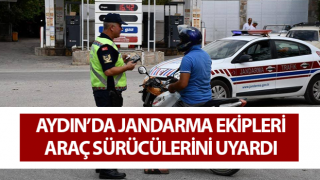 Jandarma araç sürücülerini uyardı