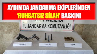 Jandarmadan ‘ruhsatsız silah’ baskını