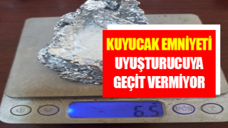 Kuyucak emniyeti uyuşturucuya geçit vermiyor