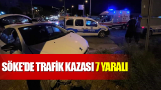 Söke'de trafik kazası: 7 yaralı