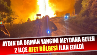 Aydın'da 2 ilçe afet bölgesi ilan edildi