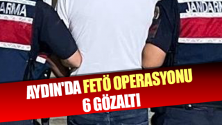 Aydın'da FETÖ operasyonu: 6 gözaltı