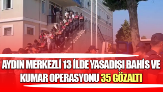 Aydın’da yasadışı bahis ve kumar operasyonu