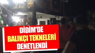 Balıkçı tekneleri denetlendi