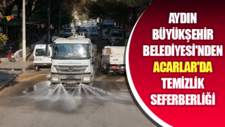 Büyükşehir’den Acarlar'da temizlik seferberliği