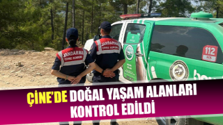 Çine’de doğal yaşam alanları kontrol edildi