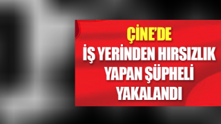 İş yerinden hırsızlık yapan şüpheli yakalandı