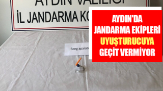 Jandarma ekipleri uyuşturucuya geçit vermiyor