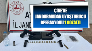 Jandarmadan uyuşturucu operasyonu: 1 gözaltı