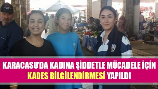 Karacasu'da KADES bilgilendirmesi yapıldı