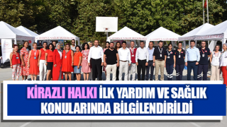 Kirazlı halkı, ilk yardım ve sağlık konularında bilgilendirildi