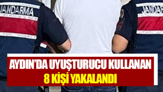 Uyuşturucu kullanan 8 kişi yakalandı