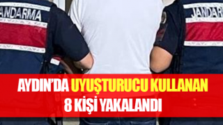 Uyuşturucu kullanan 8 kişi yakalandı